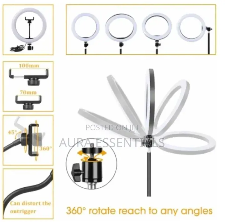 Rechargeable 12inch Ring Light