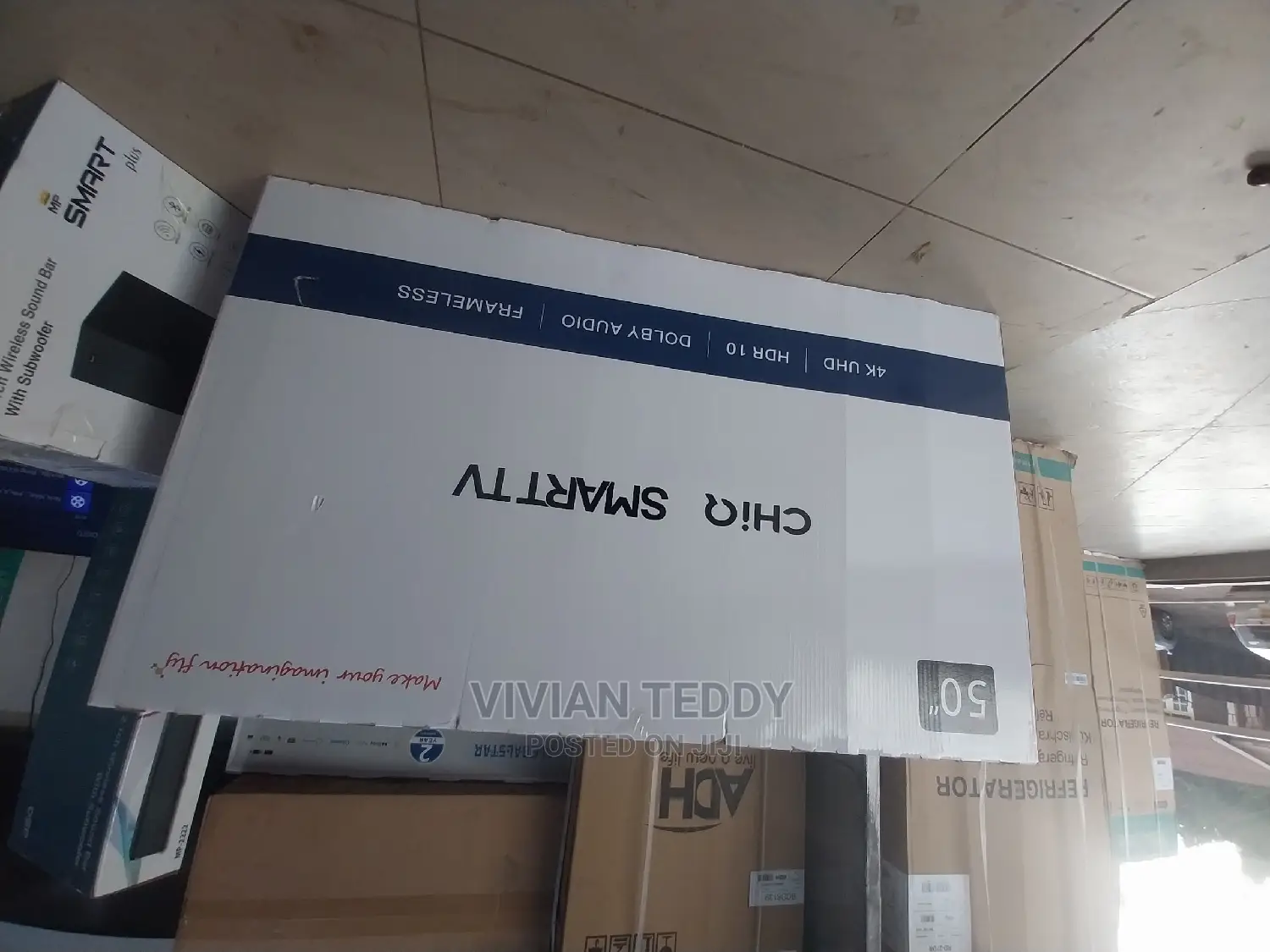 50" Led Chiq Smart Uhd Andriod