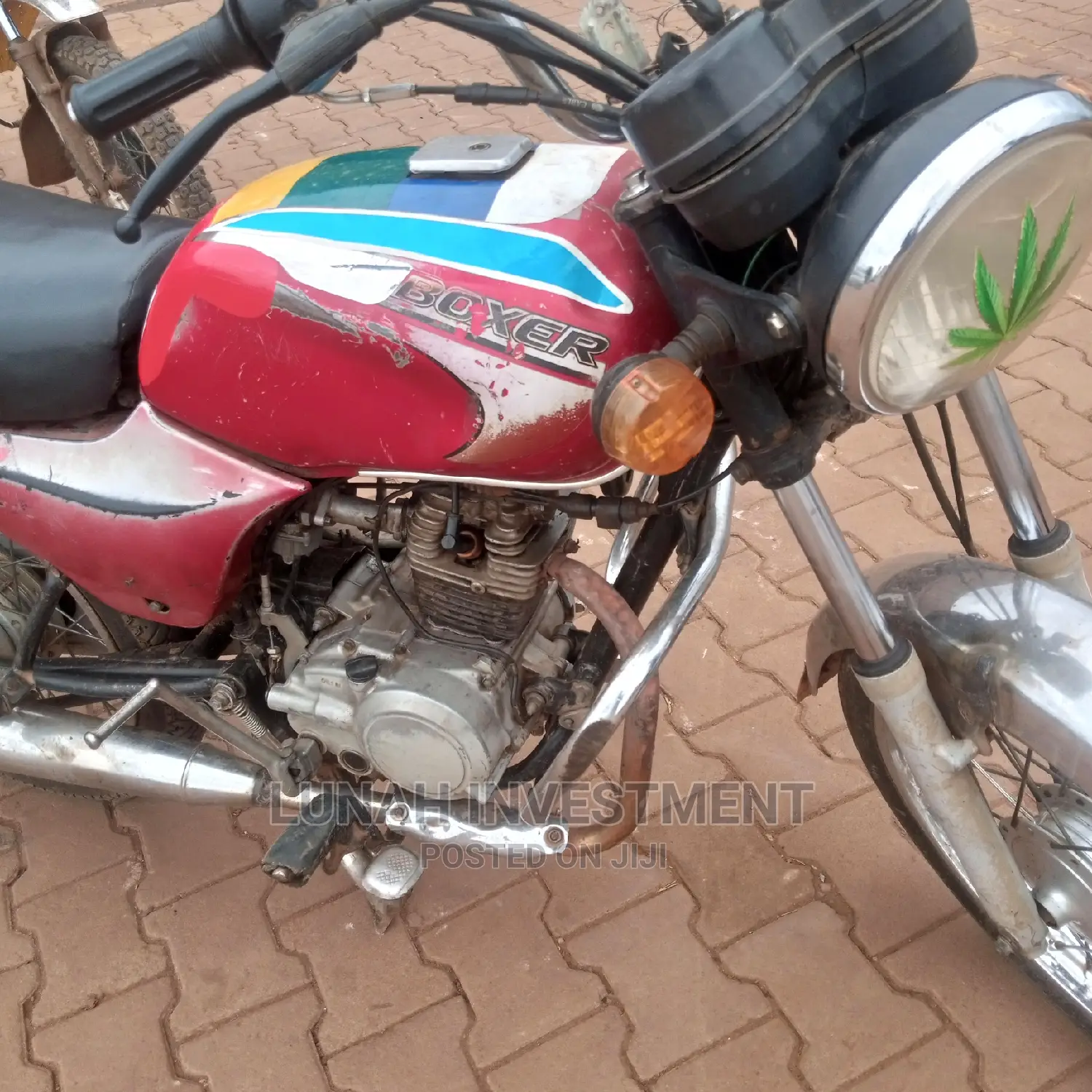Bajaj Boxer 100 2018 Red