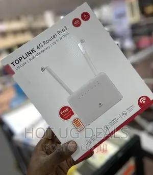 Photo - Toplink 4g Wifi Router Pro 3 – Battery Powered - White