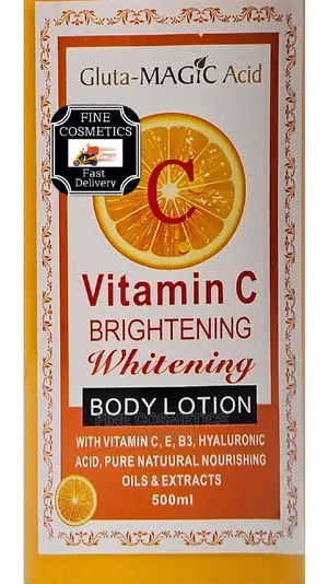 Gluta Magic Vitamin C Brightening Lotion + Hyaluronic Acid