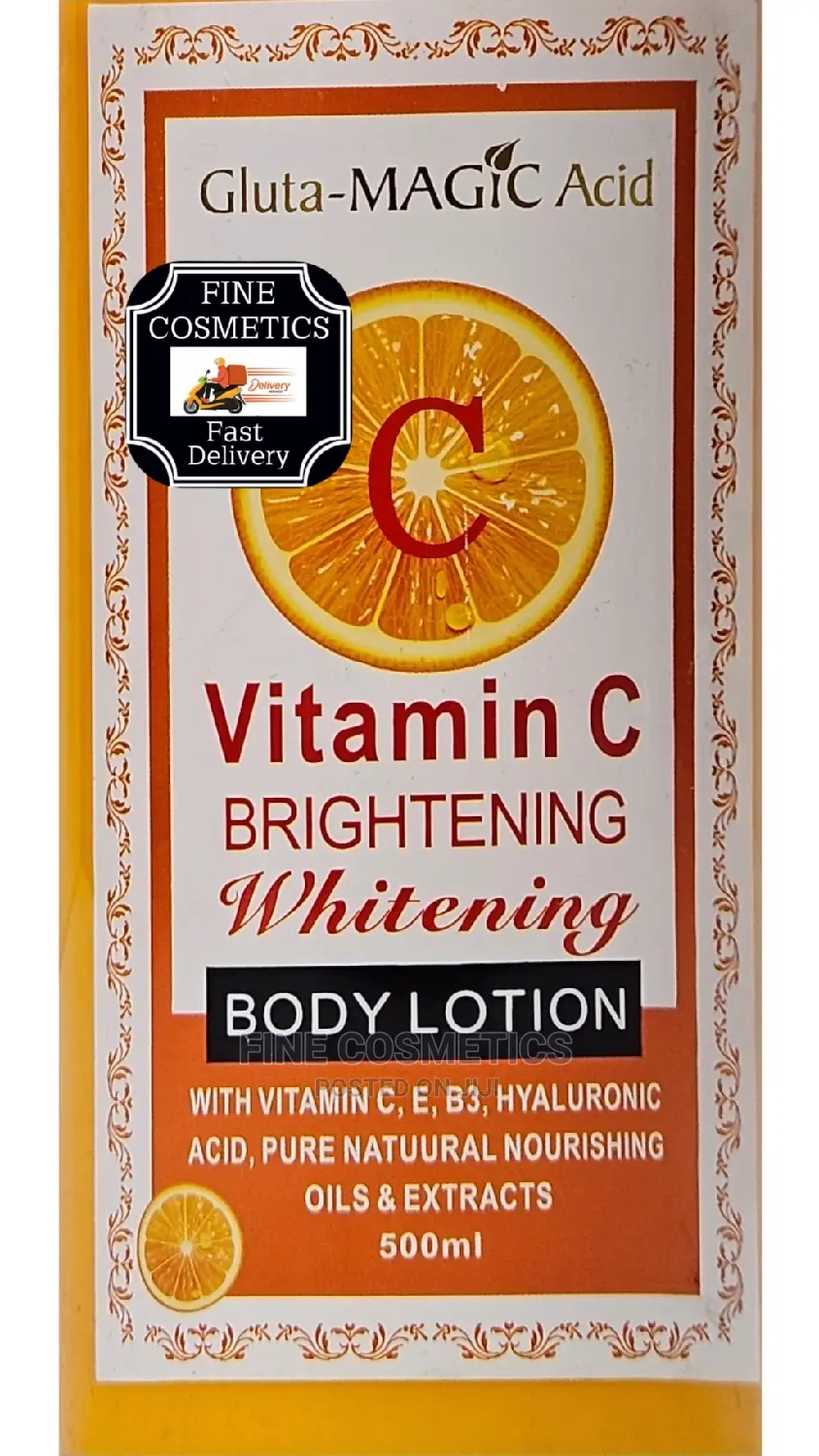 Gluta Magic Vitamin C Brightening Lotion + Hyaluronic Acid