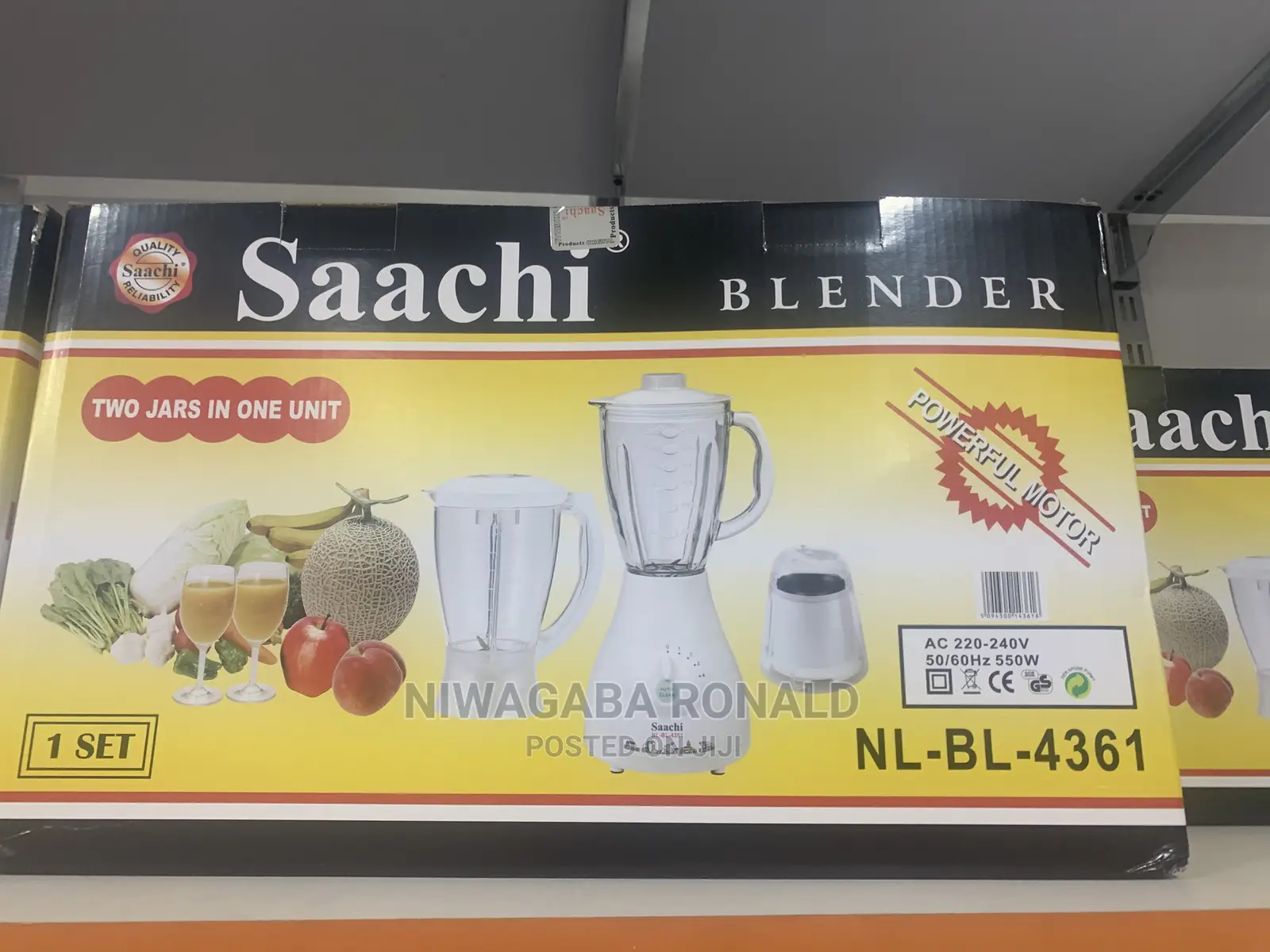 3 in 1 Saachi Home Blender