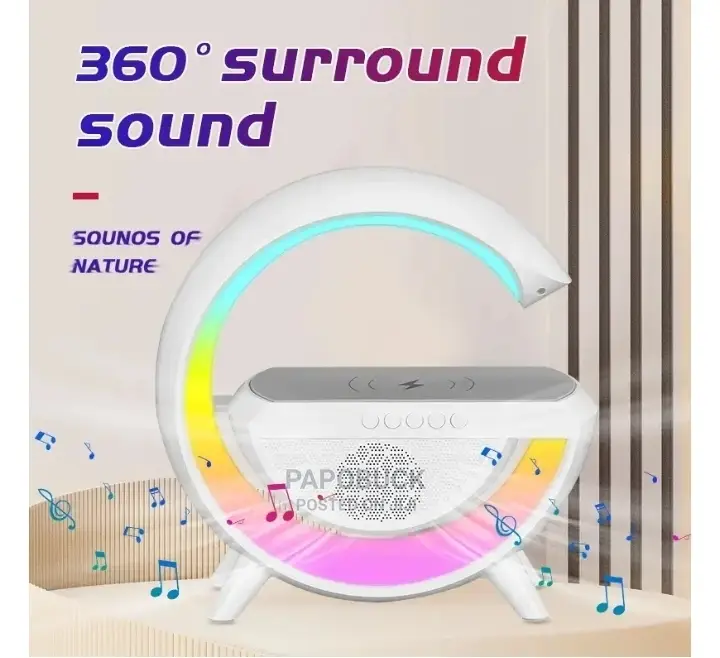 Led Wireless Charging Speaker