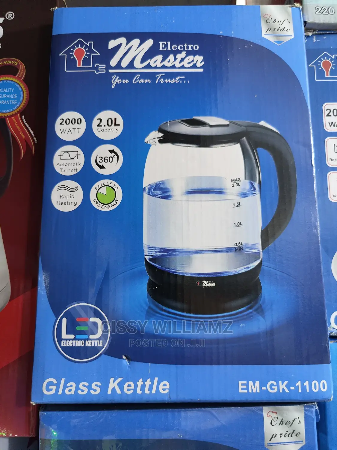 Glass Kettle/Master Glass Kettle