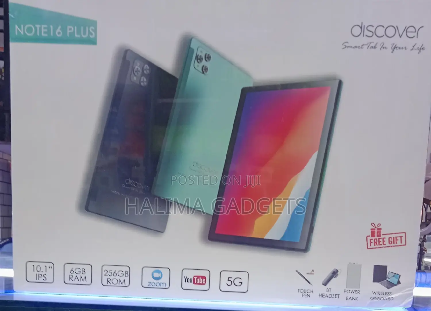 New Discover Note 16 Plus 256 GB Silver