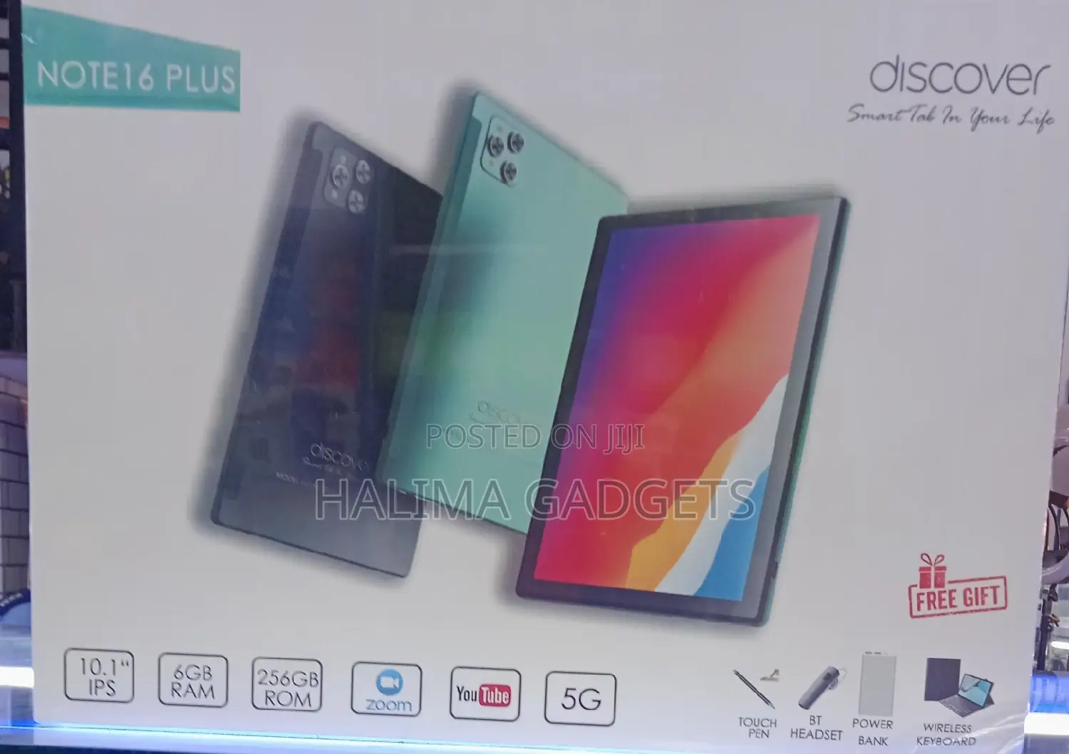 New Discover Note 16 Plus 256 GB Silver