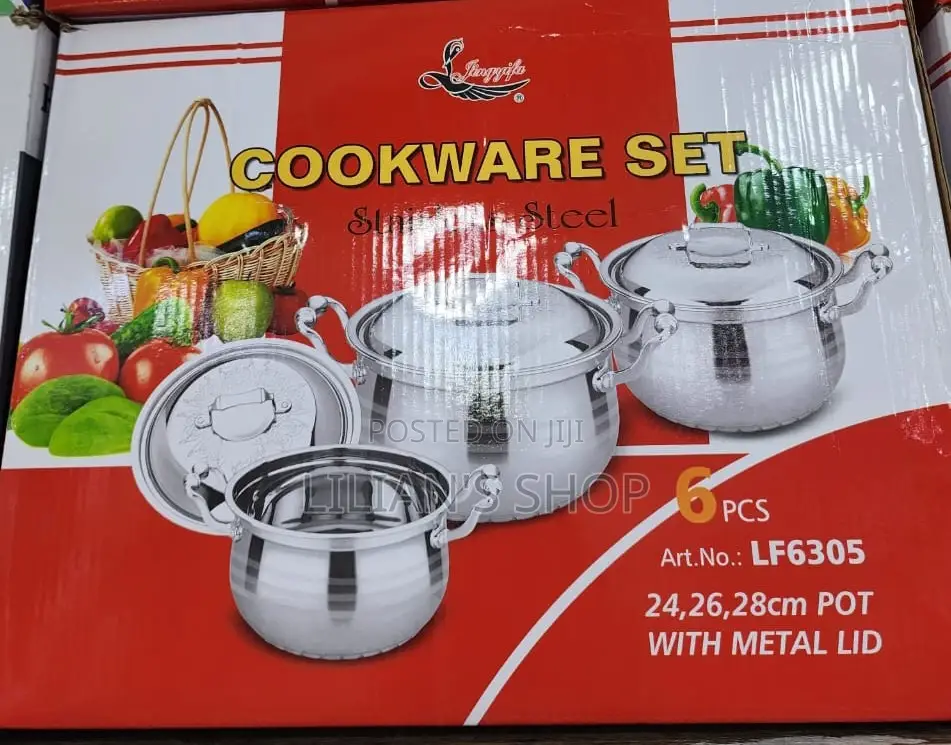 6pcs Modern Cooking Pot