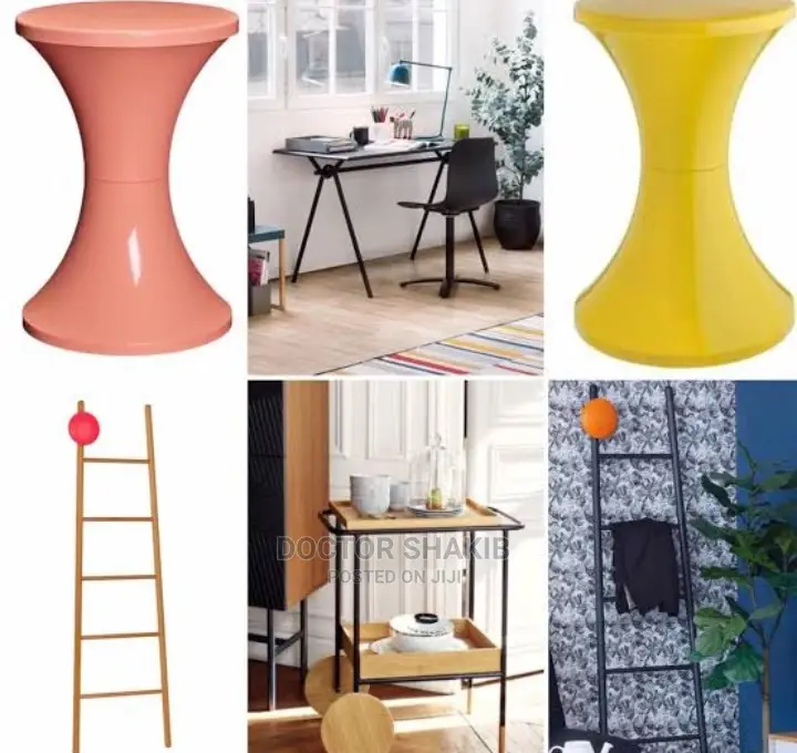 Round Detachable Plastic Stool