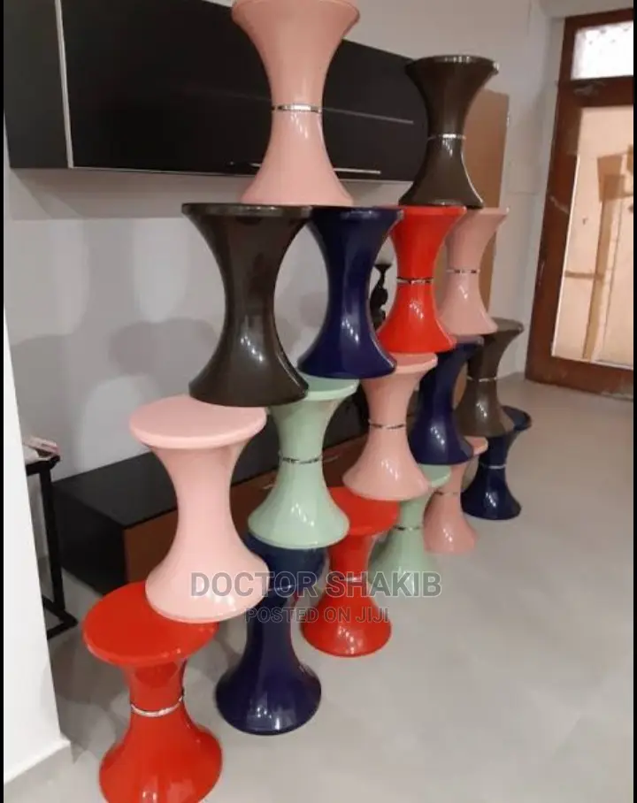 Round Detachable Plastic Stool