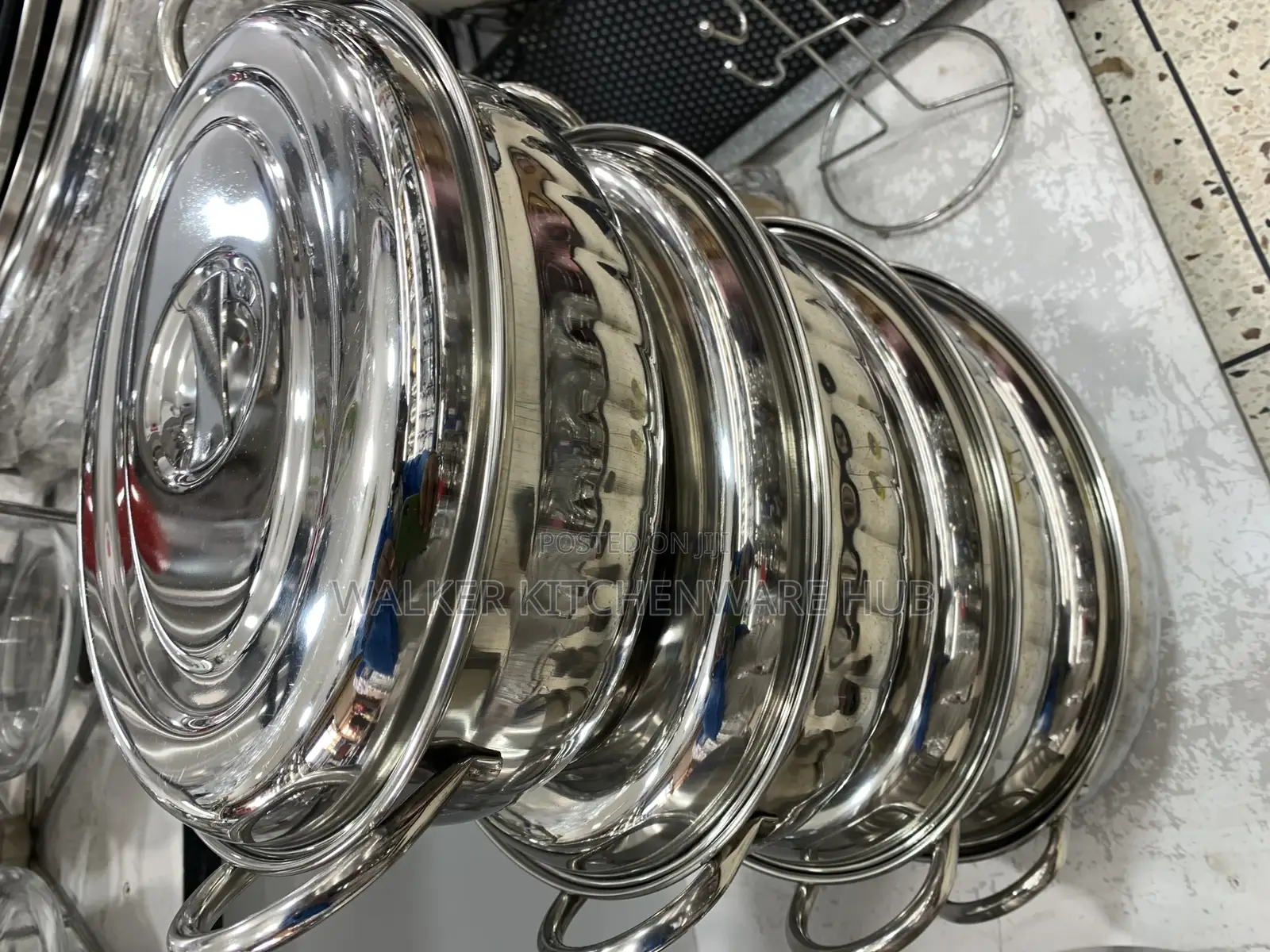 4pc Stainless Steel Serving Dishes