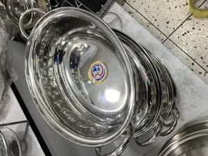 4pc Stainless Steel Serving Dishes