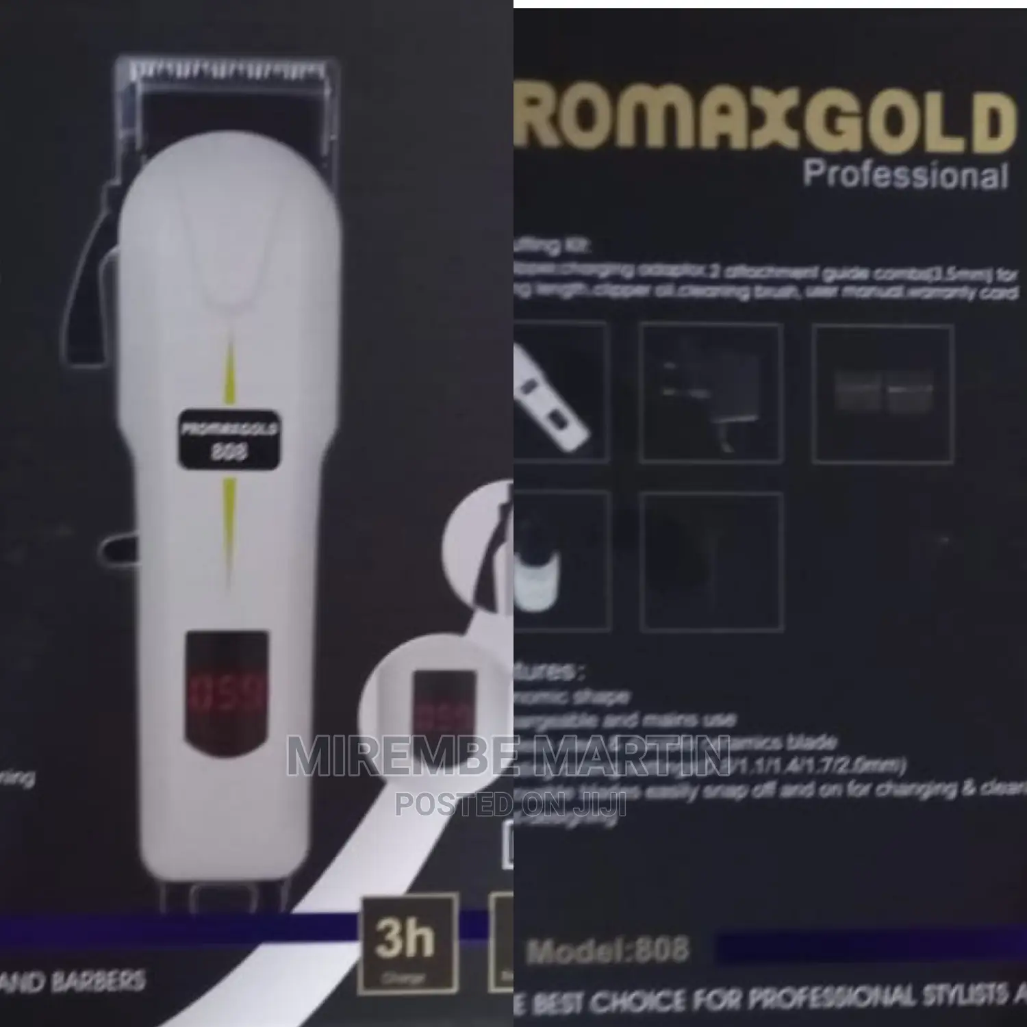 Promax Rechargeable Hair Clipper