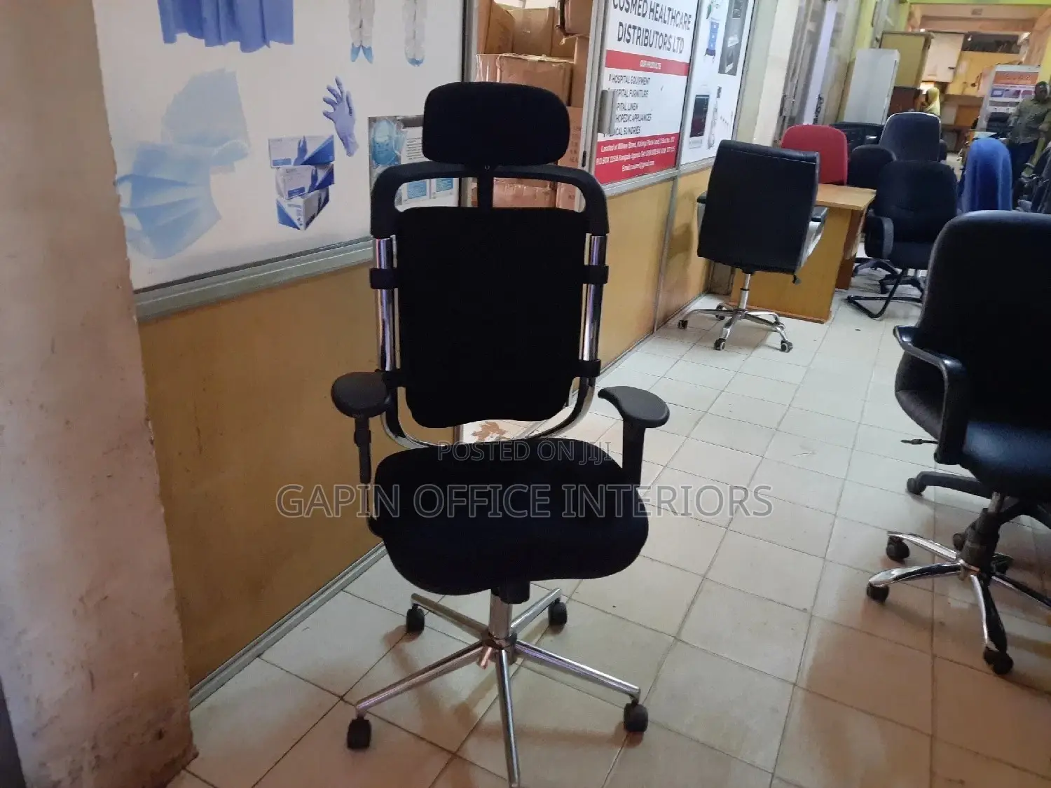 Office Chair With Headrest