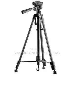 Mobile Phone Tripod Stand With Bluetooth Remote - 4ft Tall