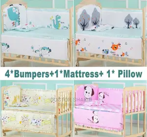 Photo - 90*50cm Baby Cot Bumper