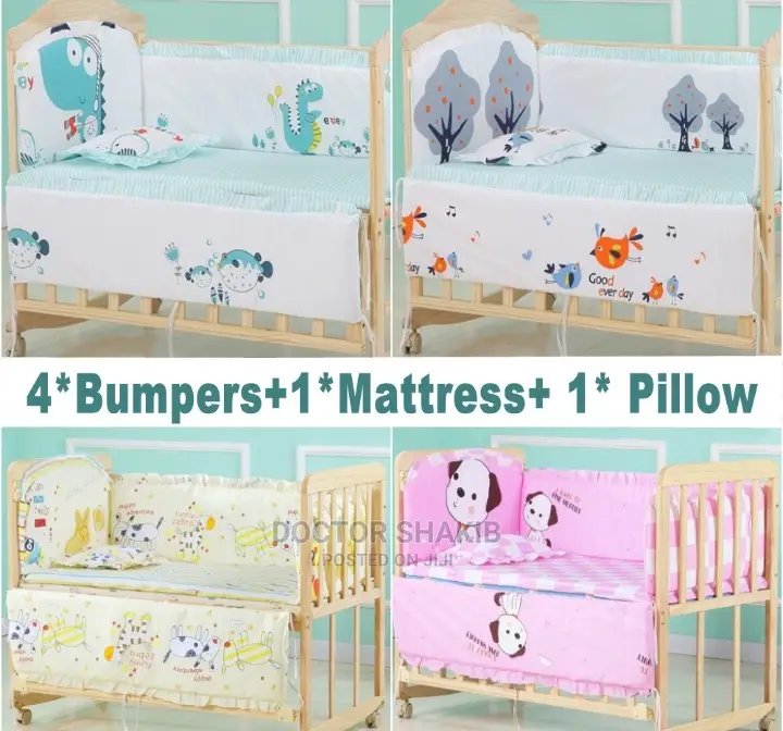 90*50cm Baby Cot Bumper