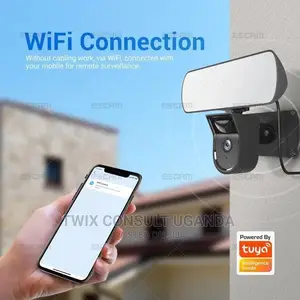 Escam Flood Light Ip66 Wifi IP Camera