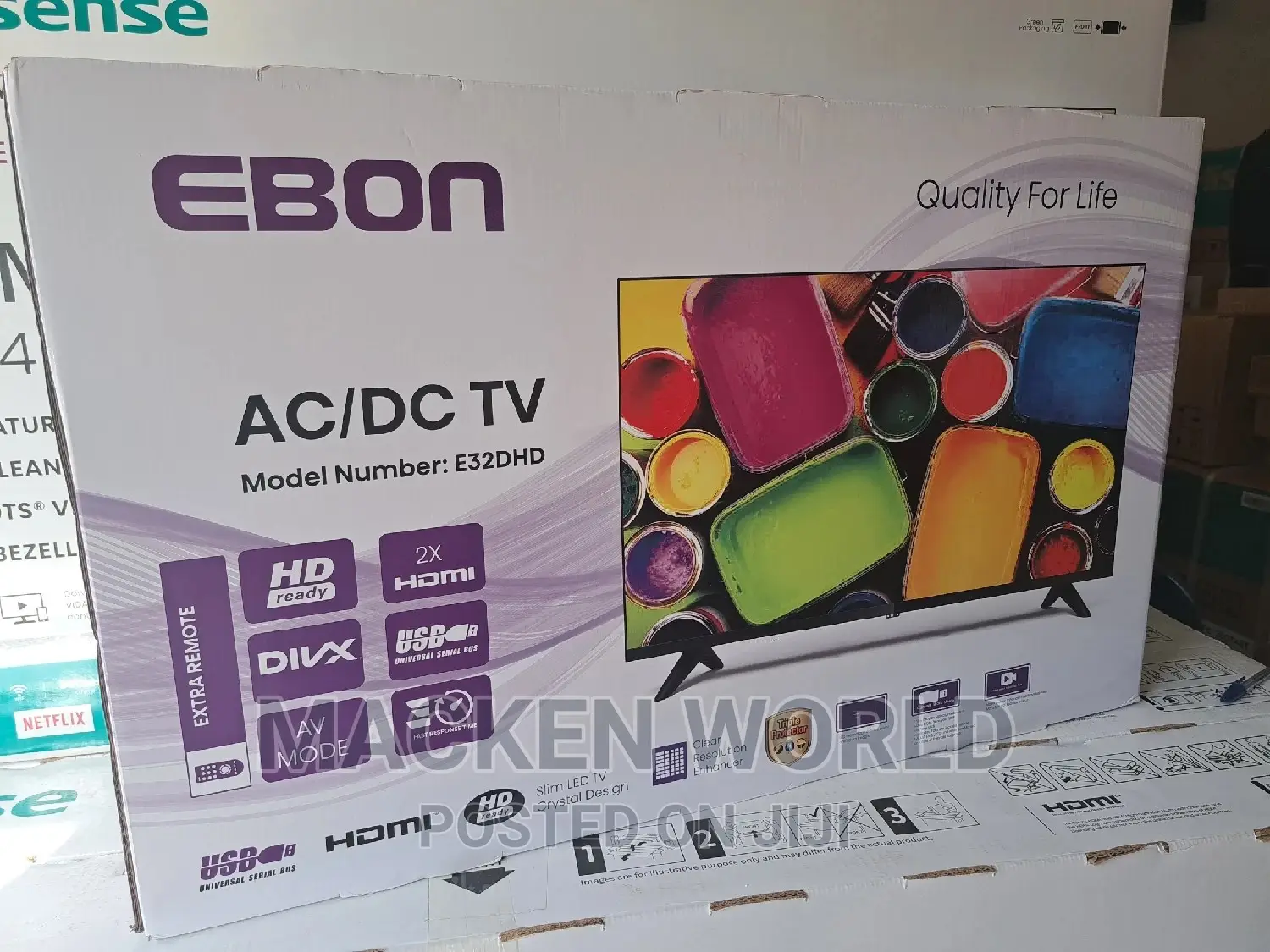 32 EBON Digital Free to Air, Free Wall Mount