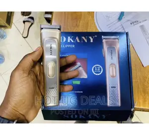 Sokany Professional Rechargeable Battery Stainless Clipper