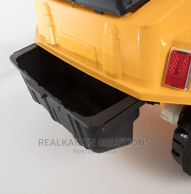Kids Electric Ride on Crane Backhoe Truck