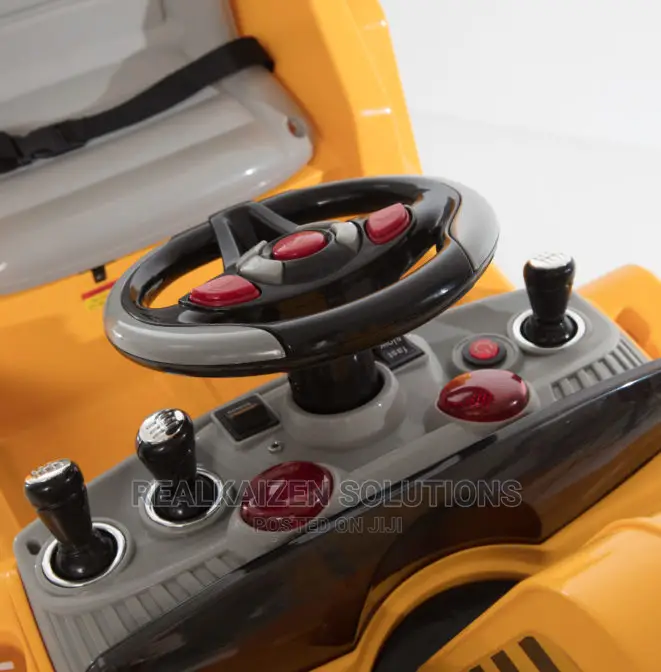 Kids Electric Ride on Crane Backhoe Truck