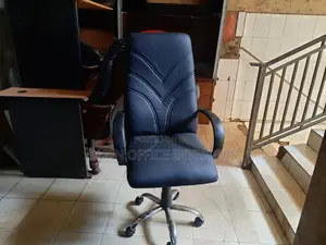 Leathered High Back Chair