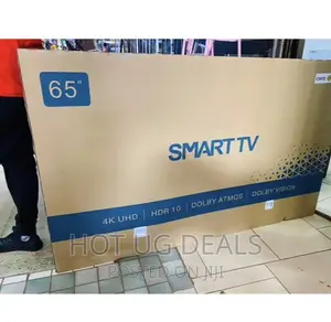 Chiq 65 Inch 2023 Design Uhd Android 9.0 Smart Tv - Black