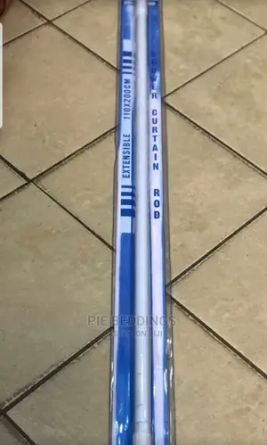 Shower Curtain Rod Which Is Adjustable