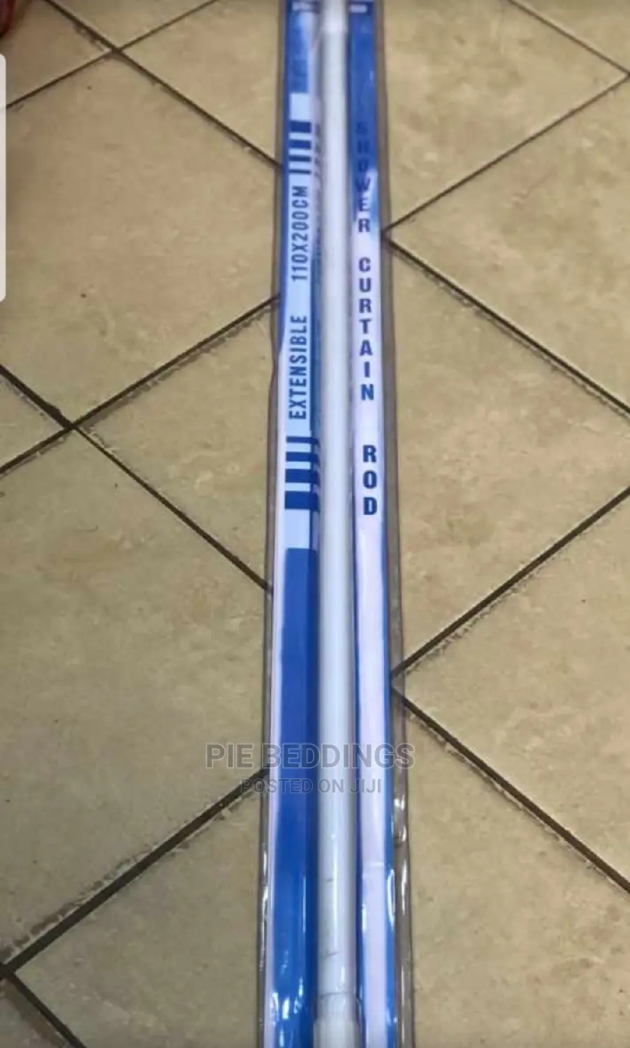 Shower Curtain Rod Which Is Adjustable