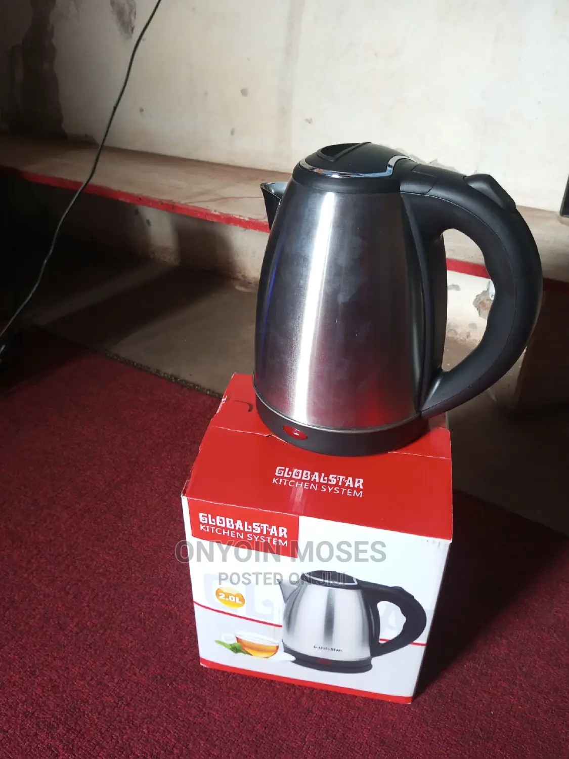2.0L Globalstar Brand New Original Electric Kettle