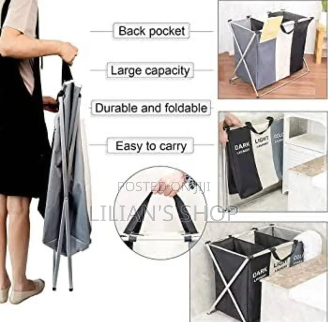 Foldable Cloth Basket Organizer
