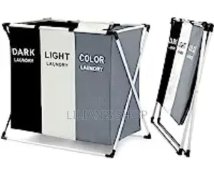X -Shape Frame Foldable Laundry Basket