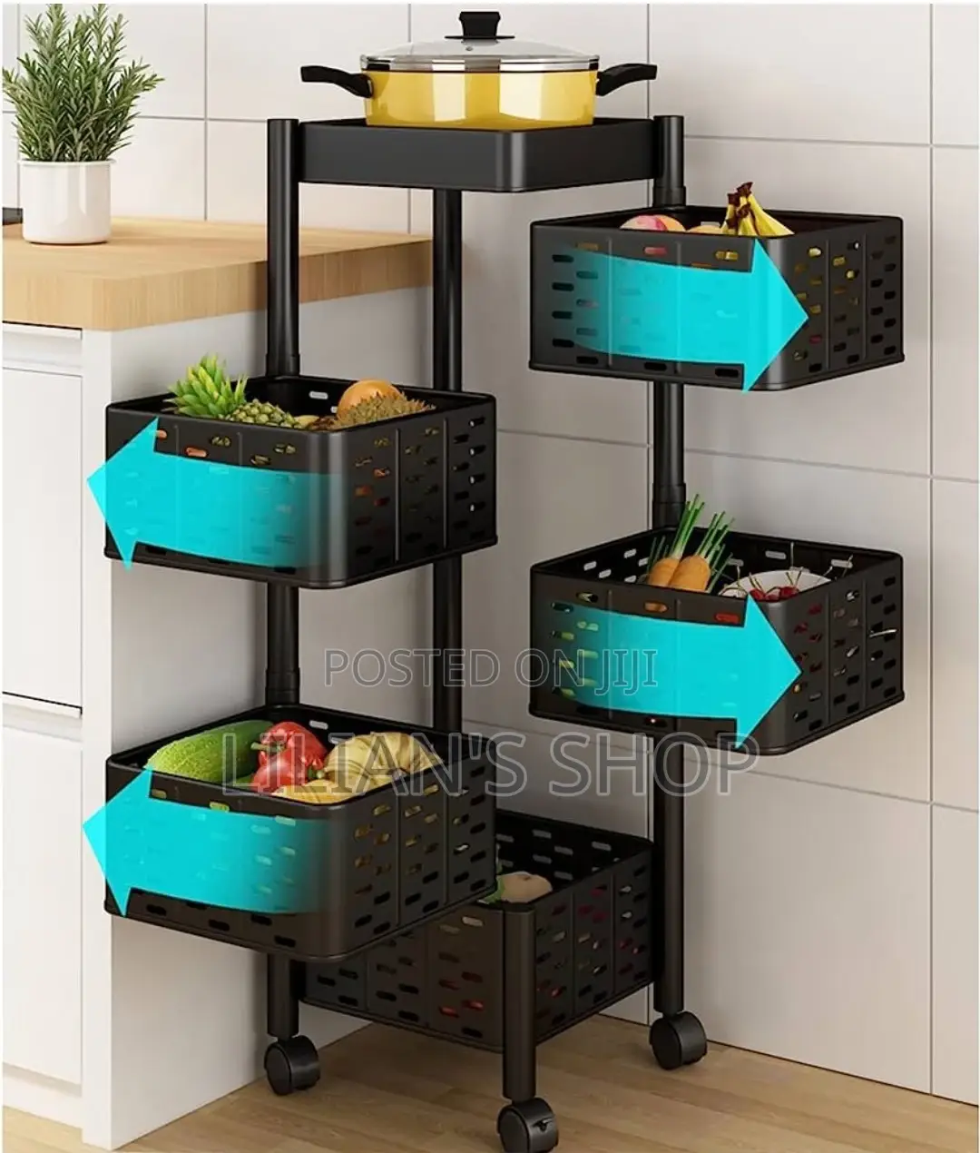 Kitchen Trolley With Wheels