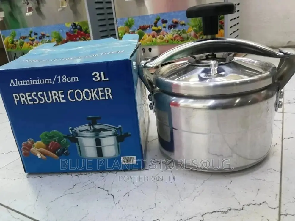 GENERIC 3.0litres Ordinary Pressure Cooker \\ Aluminium/18cm