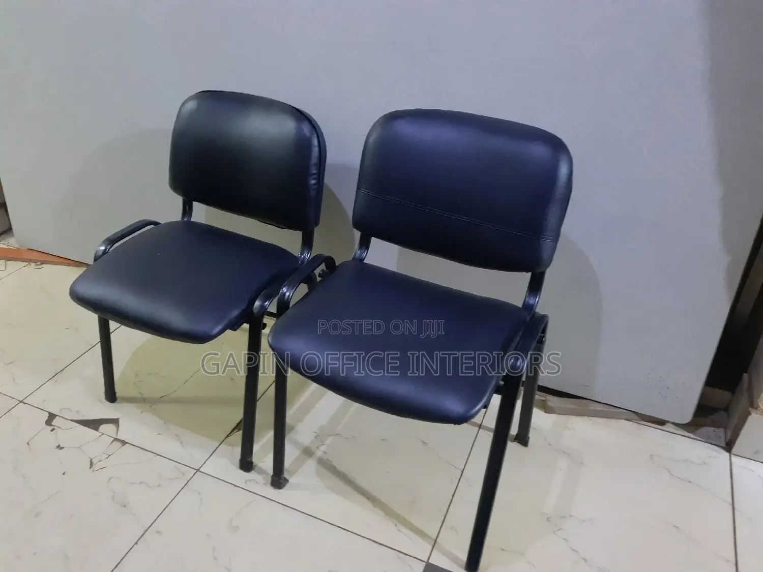 Office Waiting Chairs, 2 Pieces