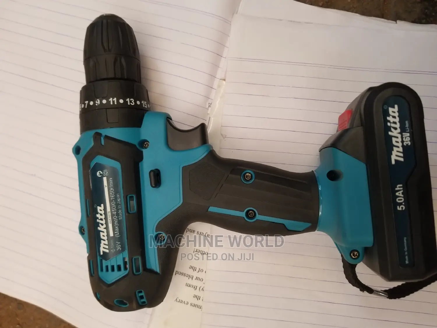 MAKITA 36v Cordles Drill Orign(JAPAN)