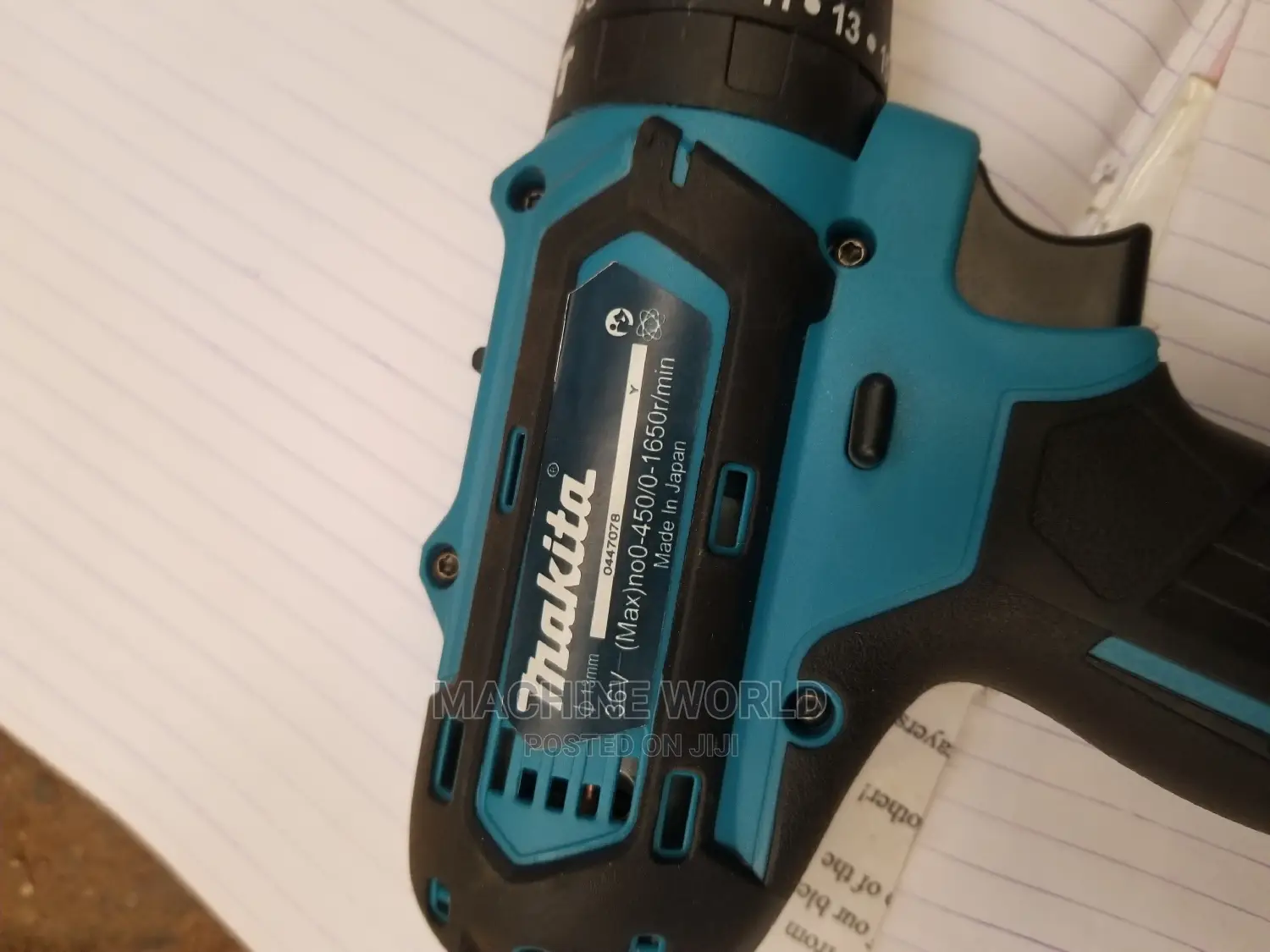 MAKITA 36v Cordles Drill Orign(JAPAN)