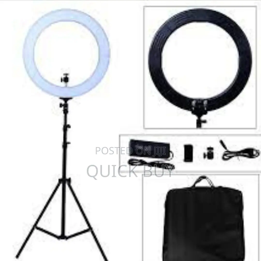 18 Inches Led Soft Ring Light With Tripod and Remote