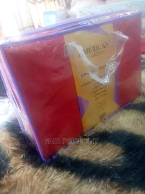 Pure Cotton American Bedsheets.6x6.( Red)