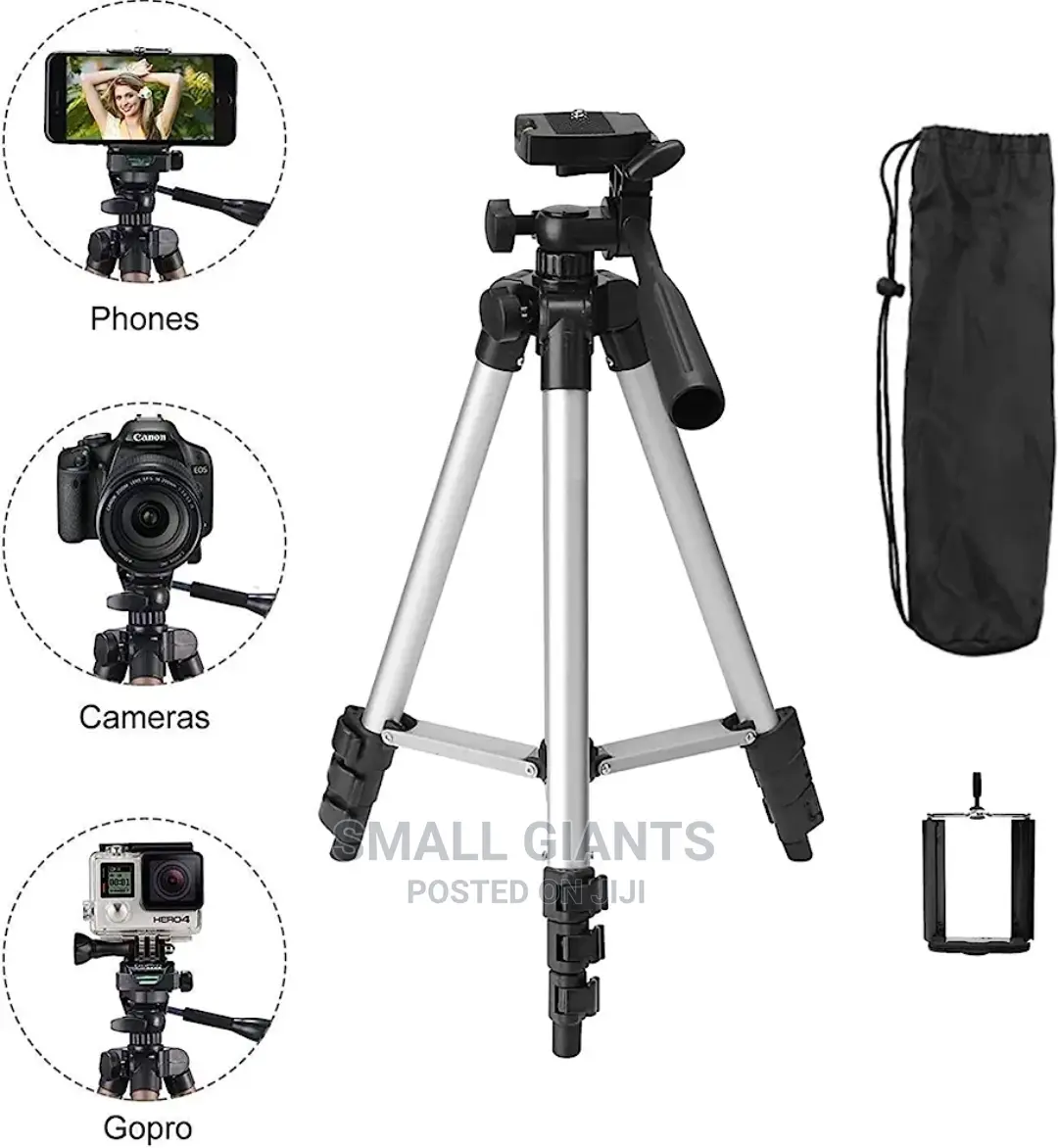 Adjustable Tripod Stand Holder For Smartphones And Camera