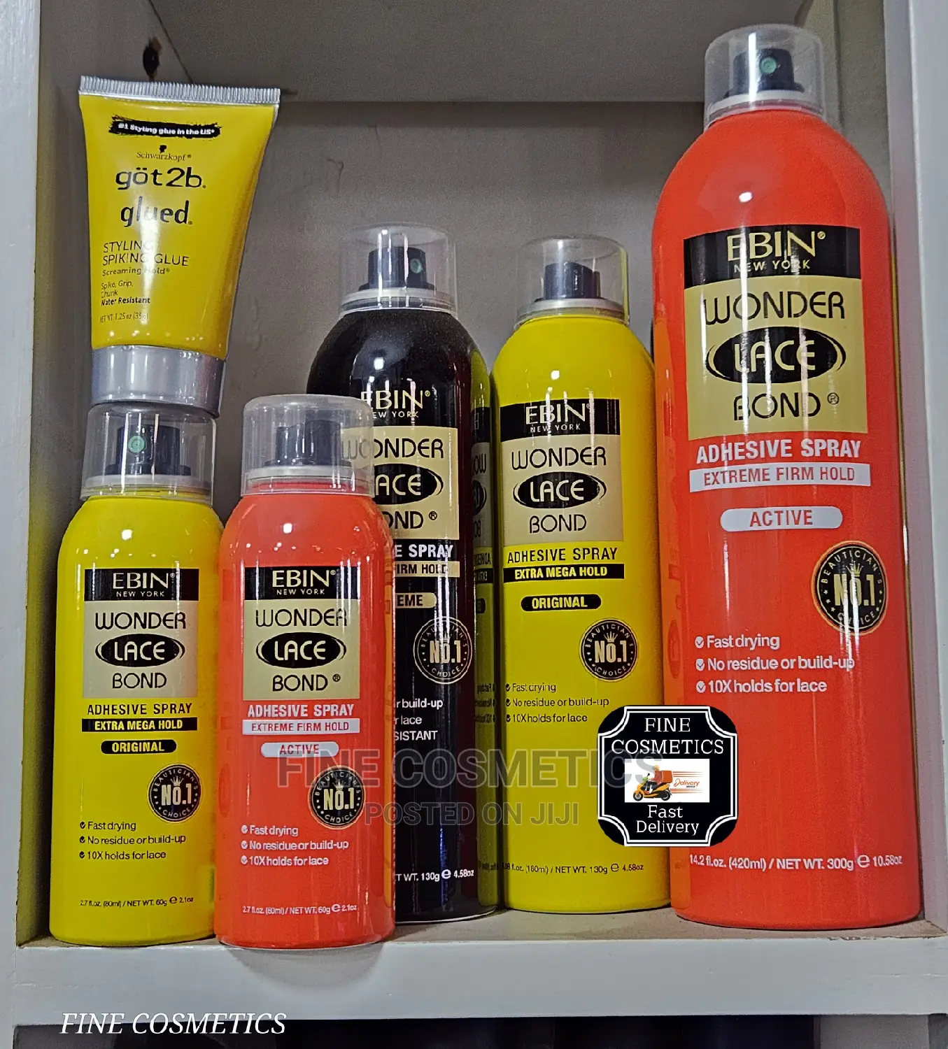 Wonder Lace Bond Wig Adhesive Spray Xtreme Hold Weaving Bond