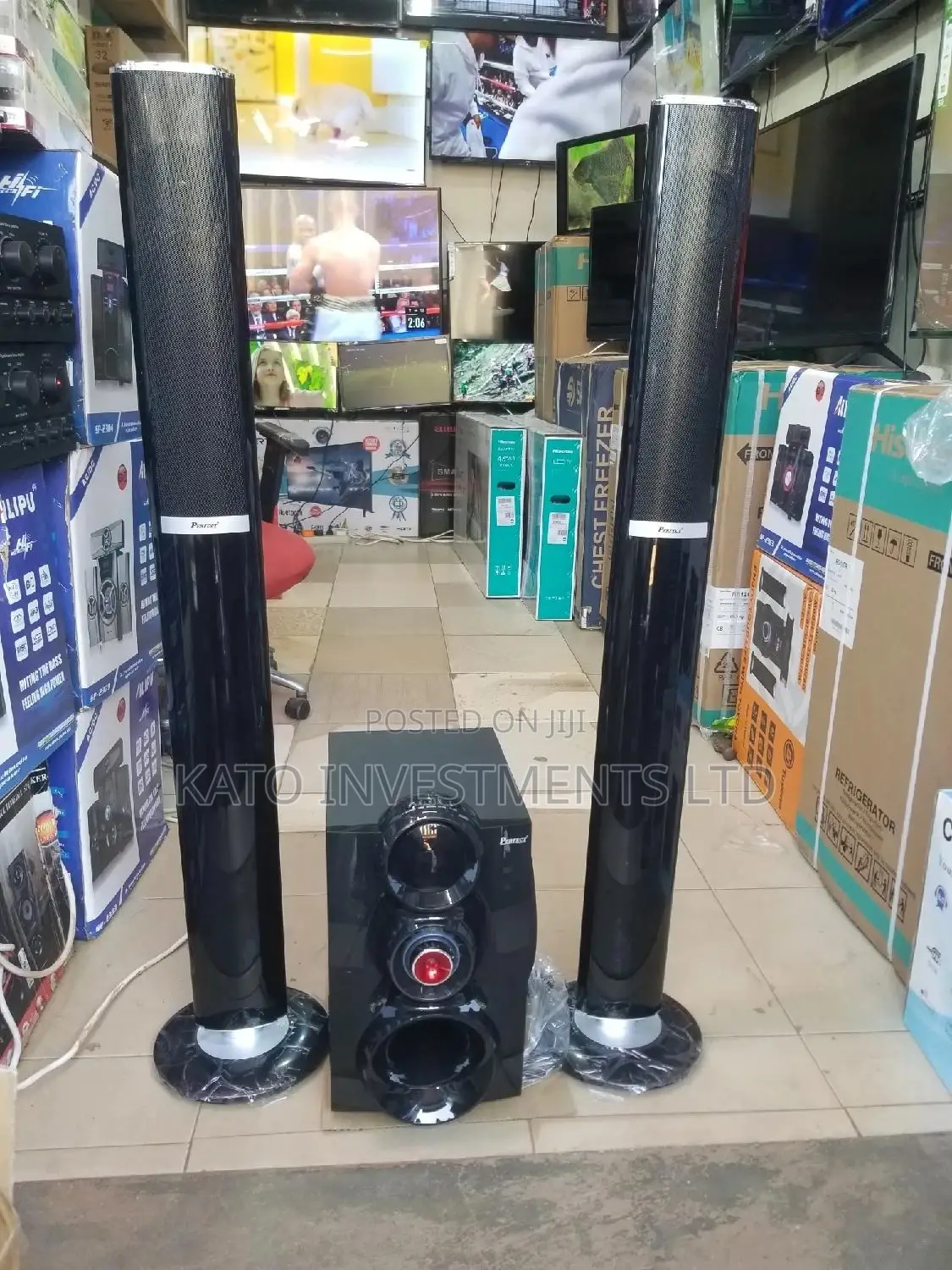 2 Tower Heavy Woofer Perfect