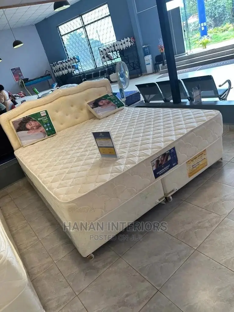 180*200 Bed and Nile Spring Mattress 12inch Double Layers