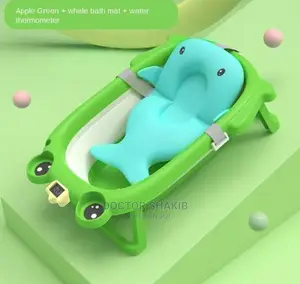 Baby Bath Tub With Anti Slip Cushion