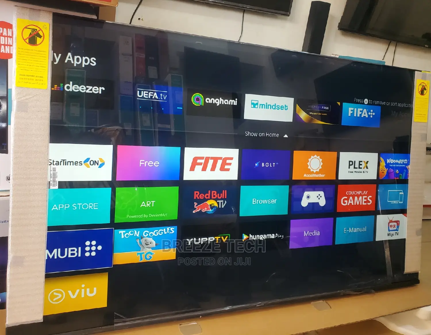 Hisense Smart 65" Flat Screen