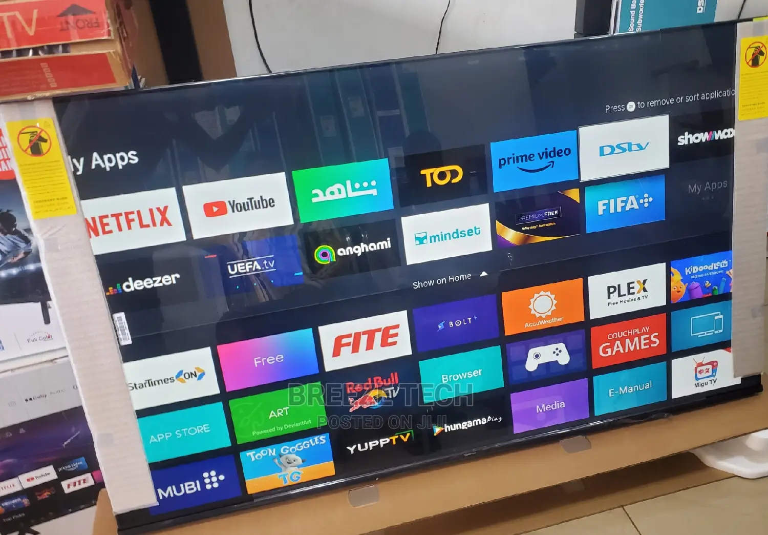 New Boxed 65" Hisense Smart