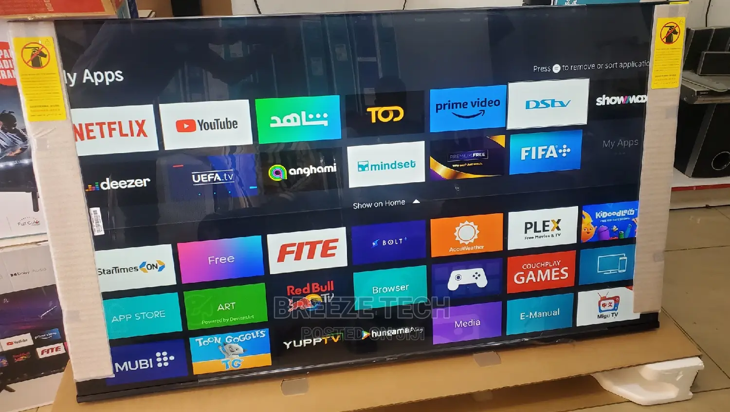 New Boxed 65" Hisense Smart