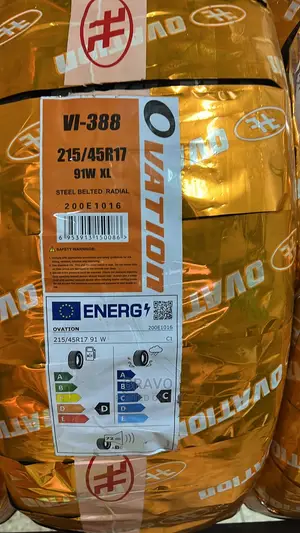 215/45r17 Ovation Brand