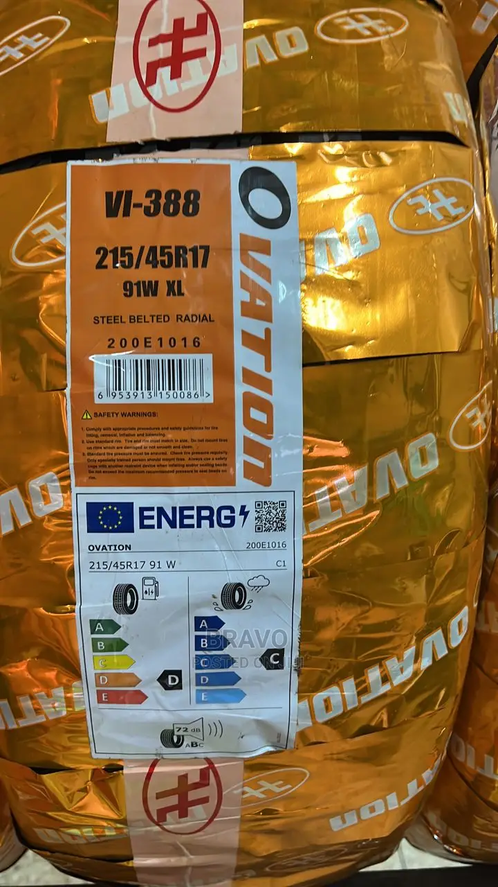 215/45r17 Ovation Brand